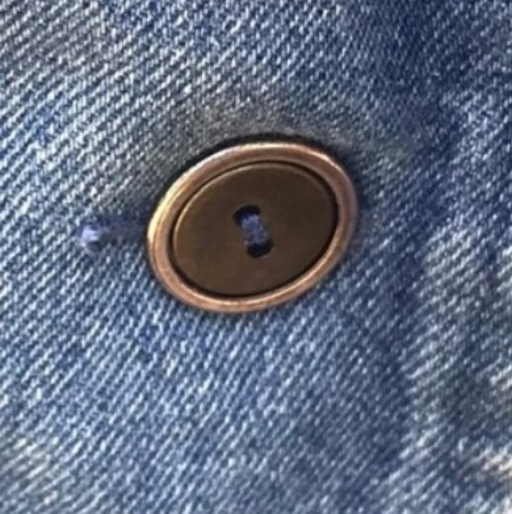 HOST PICK 4 X'S...DENIM BOYFRIEND BLAZER/JACKET M - Picture 4 of 6